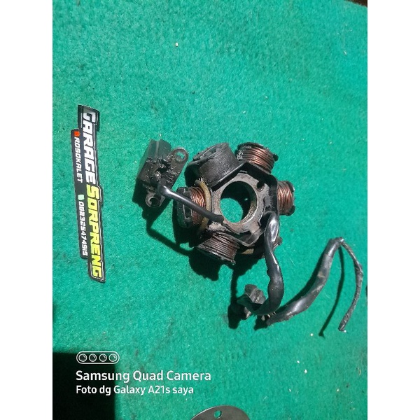 SPUL MAGHNIT PENGAPIAN HONDA SUPRA X 110 ASTREA GRAND LEGENDA SUPRA FIT LAMA ORIGINAL LEPASAN MOTOR