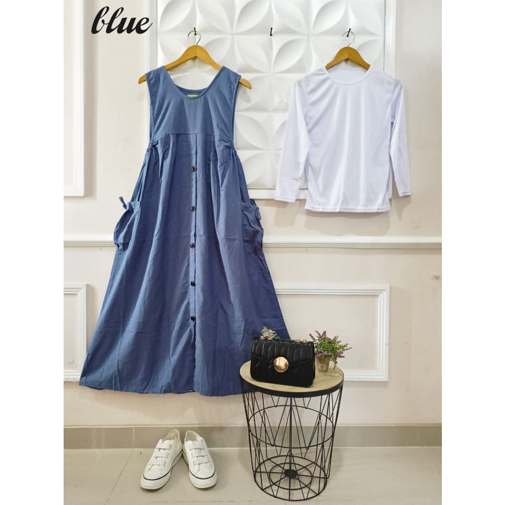 TERBARU BAJU OVERALL LINEN / OVERALL WANITA DEWASA/ BUSANA WANITA KATUN/ OVERALL WANITA KEKINIAN