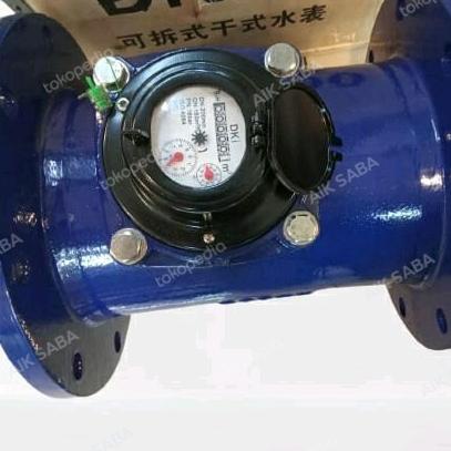 Meteran Air 6" Inch / Water Meter / Flow Meter Cast Iron Dki