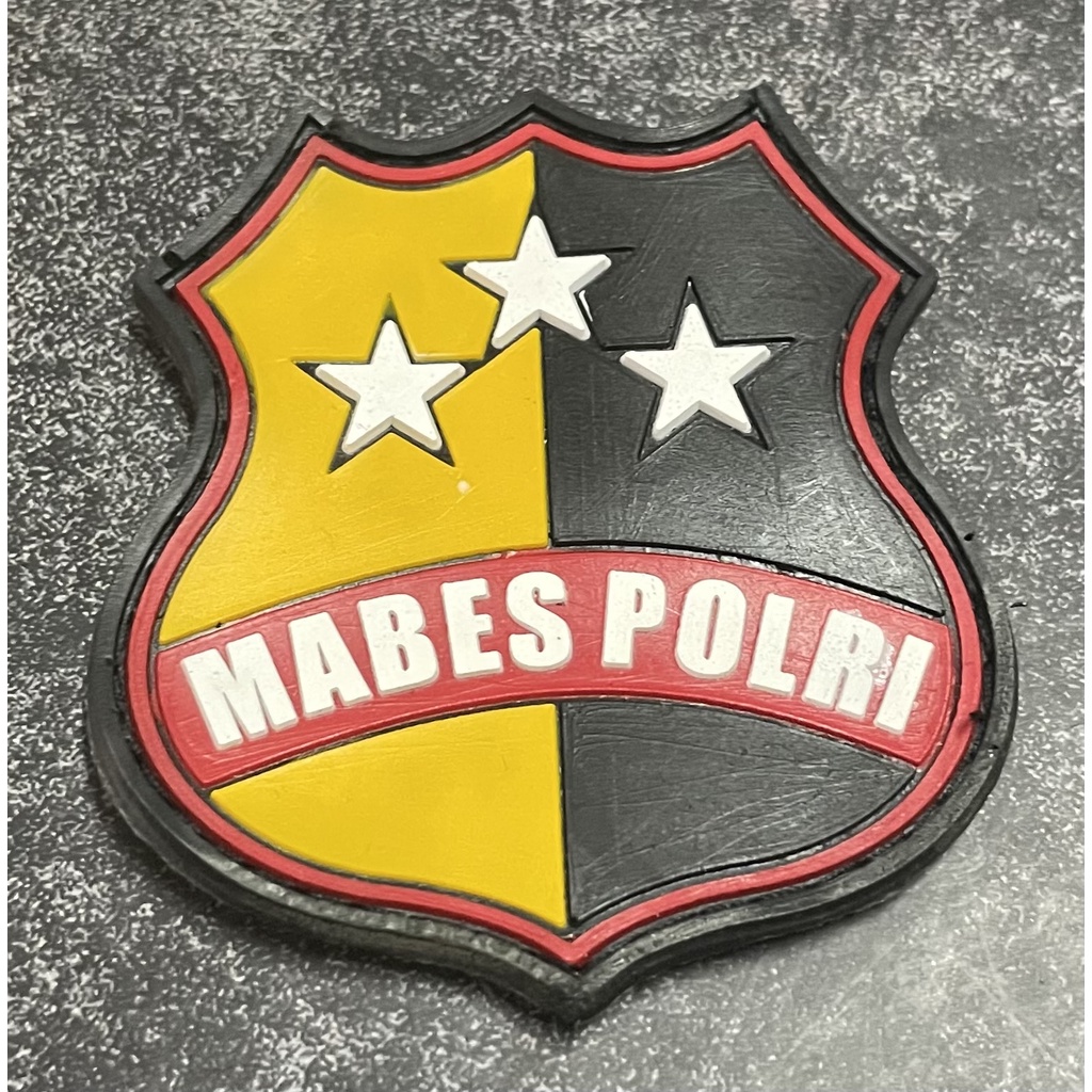 Patch Mabes Polr* (Perisai) - Patch Velcro Polr* - Prepetan