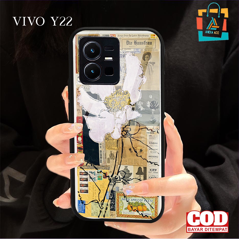 MITRACASE - CASE GLOSSY VIVO Y22 - CASE VIVO Y22 - CASSING HP VIVO Y22 - HARDCASE GLOSSY VIVO Y22 - 