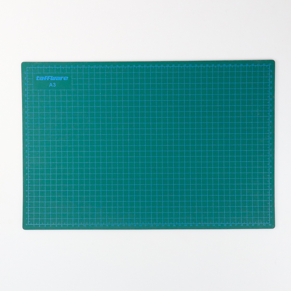 Taffware Work Cutting Mat Pad A3 45 x 30cm - GKSA3 - Green