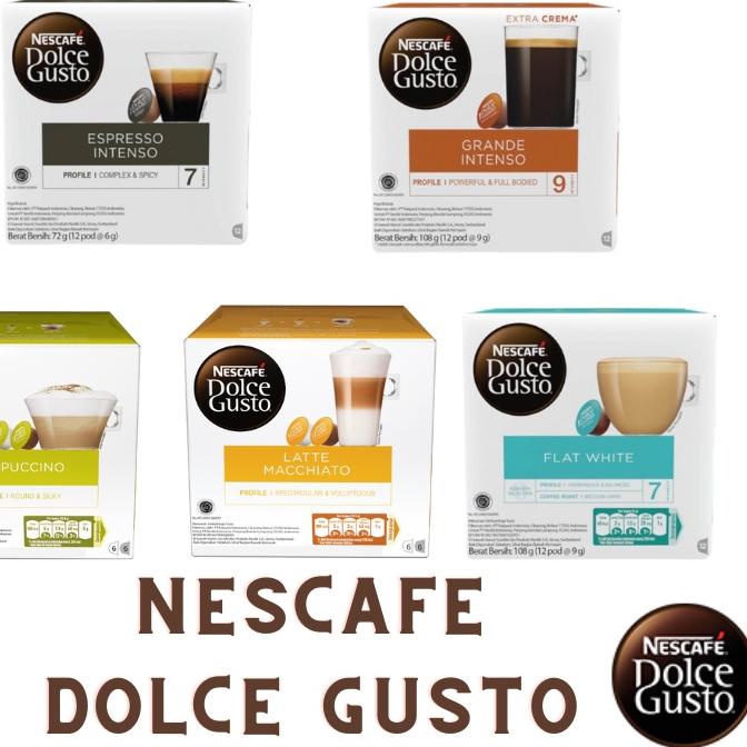 

♦ Nescafe Dolce Gusto Capsule Coffee NDG Original All Varian ♣