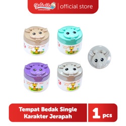 Reliable Tempat Bedak Bayi Single Karakter Hewan RTB-105