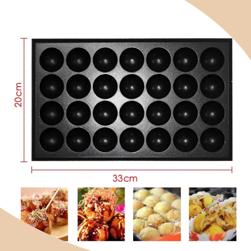 ⭐Newest⭐28/56 Lubang GAS TAKOYAKI BAKER / MESIN PEMBUAT TAKOYAKI / MESIN CETAKAN KUE CUBIT / Panci Bakso