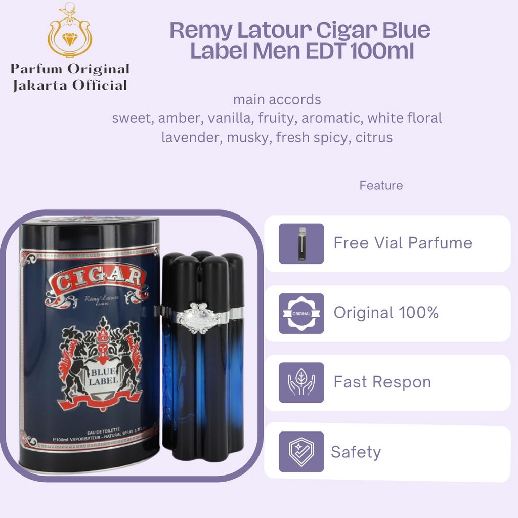 Parfum Parfume Perfume Asli Perawatan Kecantikan Original Import Branded Pria Laki Laki Cowok Remy L