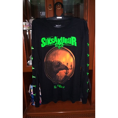 LONGSLEVEE SIKSAKUBUR COVER ALBUM ST.KRISTO ORIGINAL