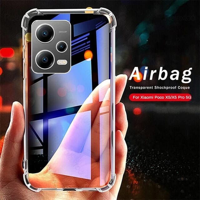 POCO X5 5G X5 PRO 5G X3 GT X3 PRO X3 NFC SOFT CASE CLEAR AIRBAG CORNER HIGH QUALITY