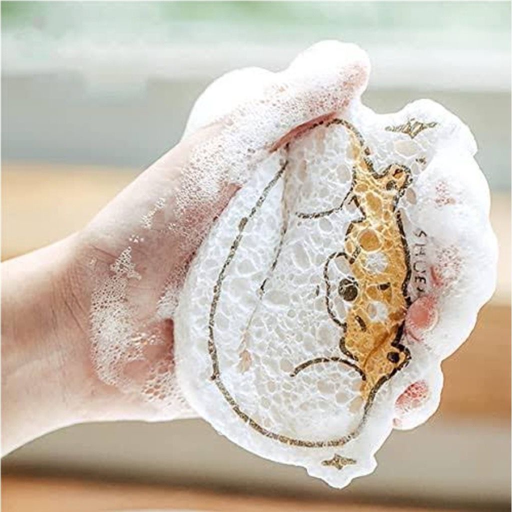 GP Spons Busa Magic Cuci Piring Serbaguna Motif Lucu