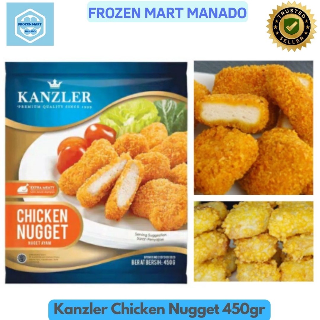 

Kanzler Chicken Nugget 450gr - Frozen Mart Manado (Frozen Food Manado)