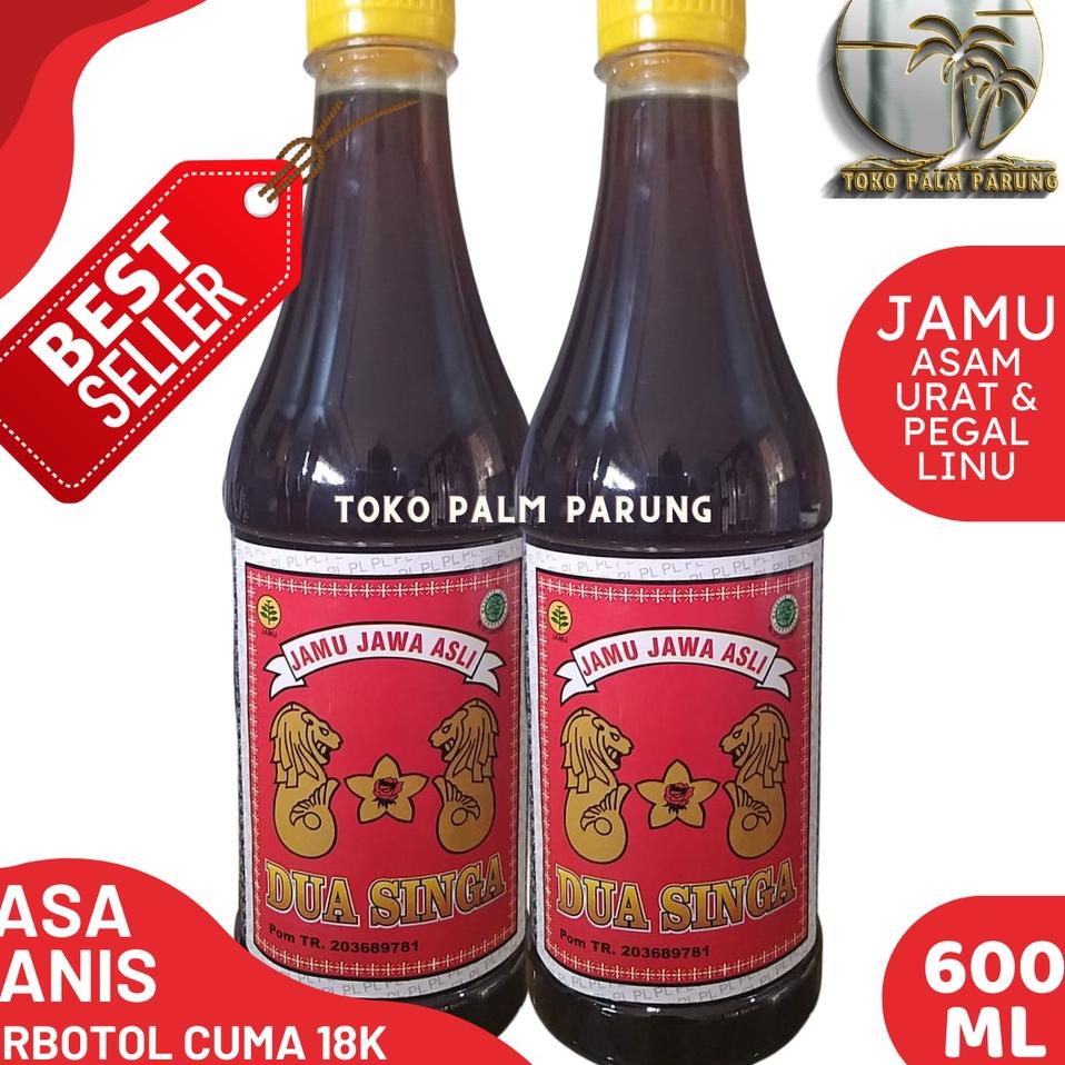 

❄️ READY STOK ❄️ Jamu Dua Singa Minuman Kesehatan Obat Asam Urat Pegal Linu Nyeri Sendi Lutut Pegel Linu Rematik Encok Legakan Sesak Nafas 600ml