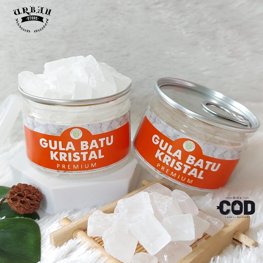 

Can - Gula Batu Kristal Crsytal Rock Sugar Kualitas Premium