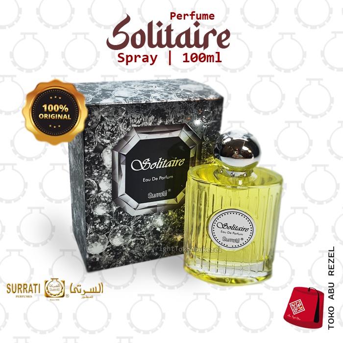 Parfum SOLITAIRE SPRAY 100 ml | Parfum Surrati | Spray 100 ml |  Surrati Perfumes| Original Product | Surrati Factory Holly Makkah KSA