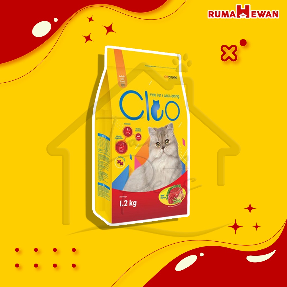 Cleo Adult Freshpack All Varian 1,2 Kg / Makanan Kucing Dewasa 1,2Kg