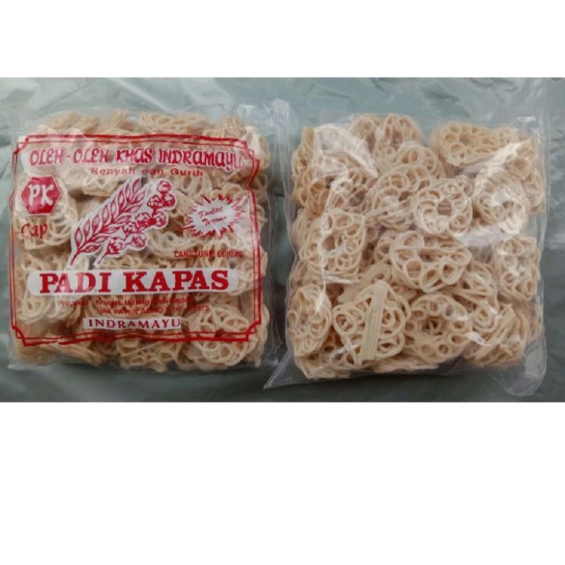 

Kerupuk Mie Putih Cap Padi Kapas Oleh Oleh Khas Indramayu 250gram