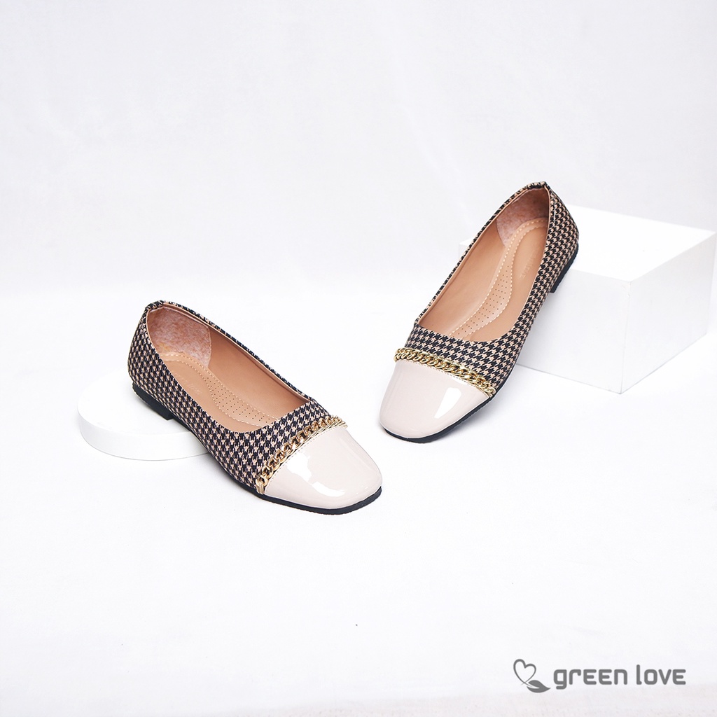 Green Love Sepatu Flat Wanita OCEAN