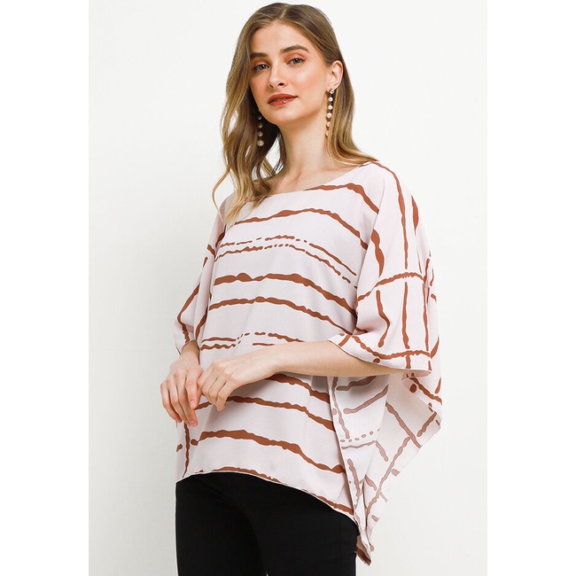 Blouse Wanita LUIRE by Raden Sirait Original Kotak Cewek Feminin Rayon FM Ponco RC Perempuan