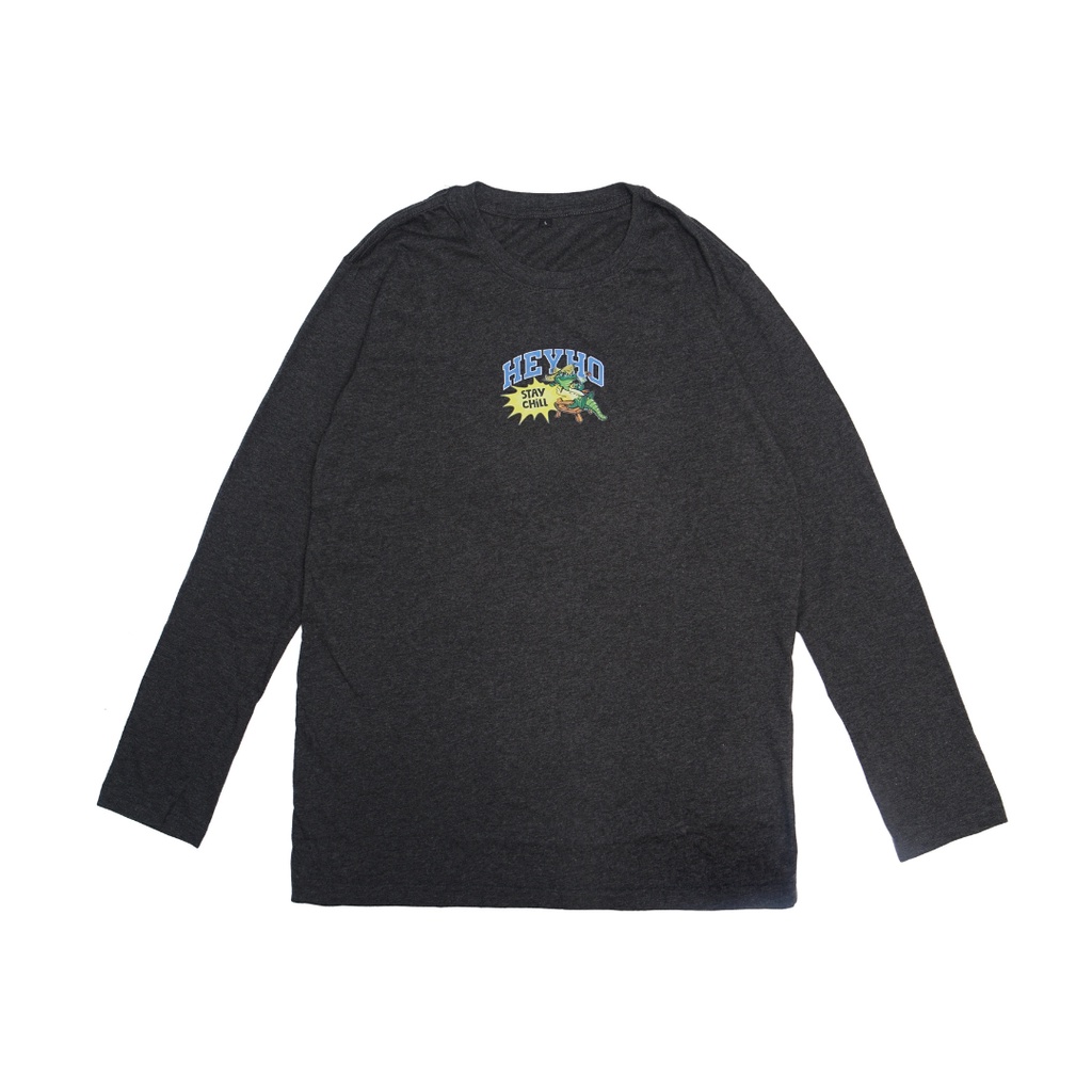 Heyho Longsleeve - Stay Chill Crocodile Grey