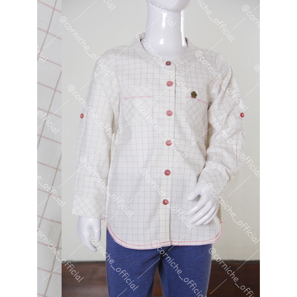 Corniche Kids Sylvi Blouse Kids Off White - TB K23228