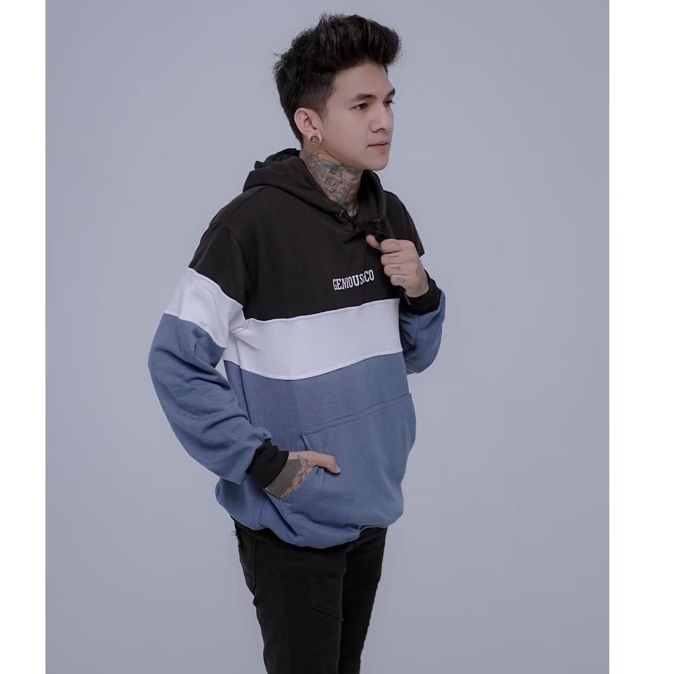 LANGSUNG ORDER Jaket Hoodie Motif Sablon Kain Katun Fleece