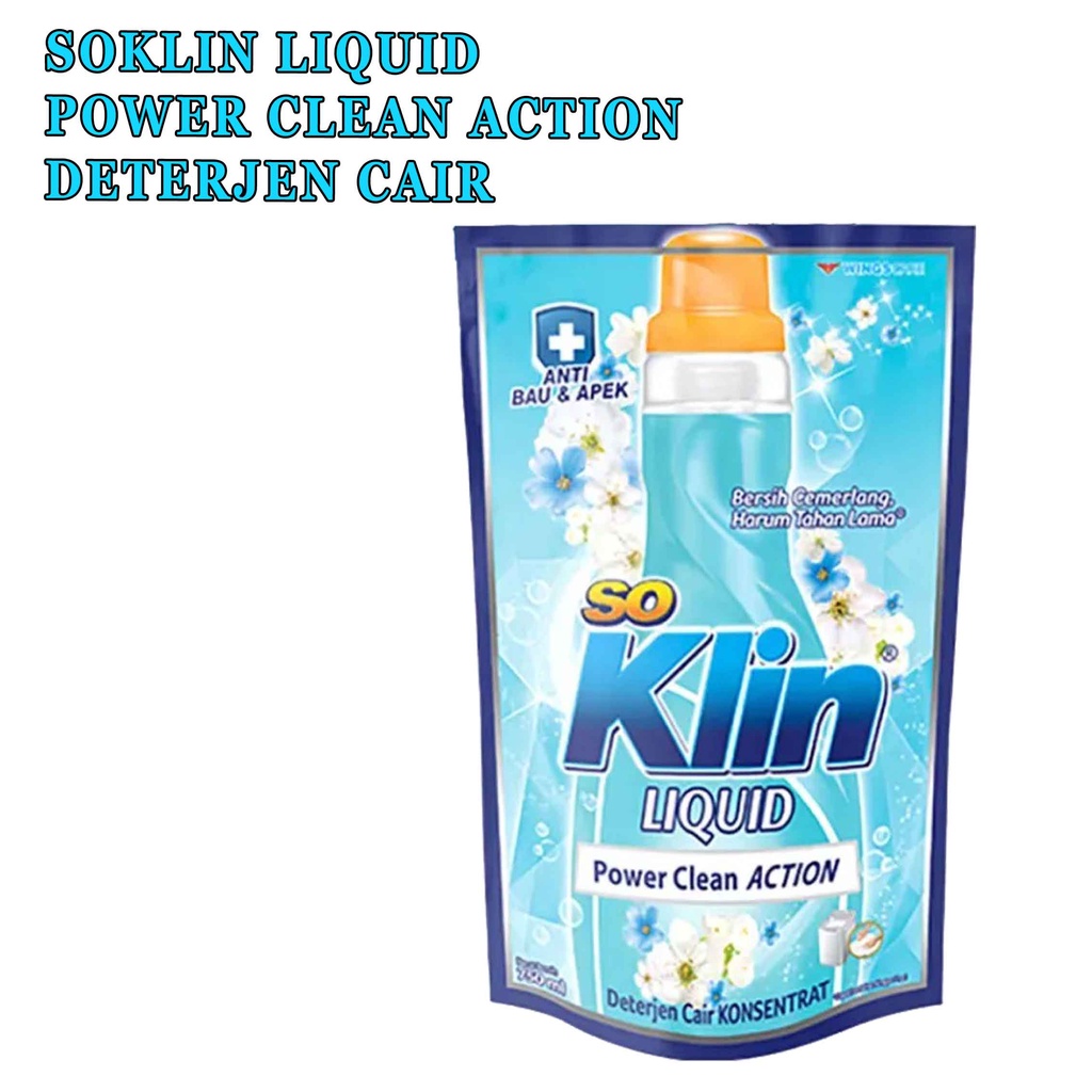 SOKLIN LIQUID POWER CLEAN ACTION 720ML