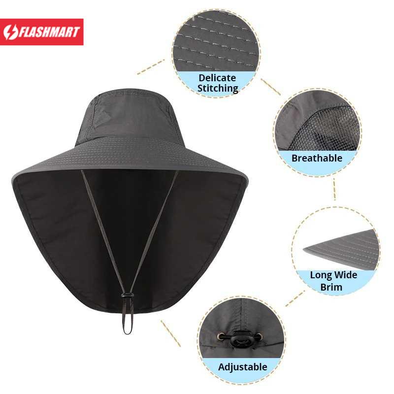 Flashmart Topi Mancing Anti Panas Waterproof - BH031