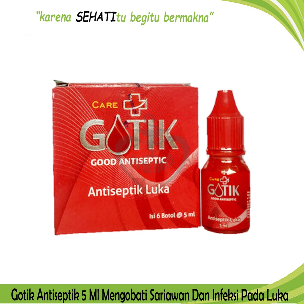 Gotik Antiseptic Mengatasi Bibir Sariawan