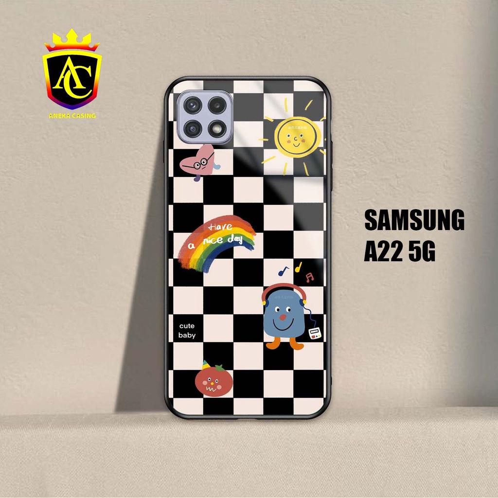 Case Samsung A22 5G Casing Samsung A22 5G Aneka Case [WLPR] Case Glossy Case Aesthetic Custom Case A