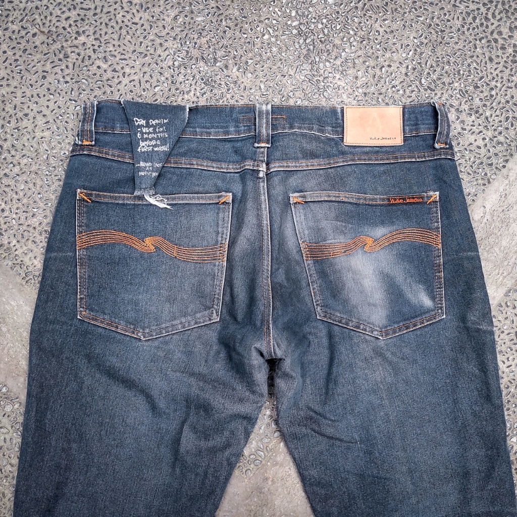 Jaket vintage celana kaos varsity sukajan hoodie crewneck second Jeans Denim Nudie