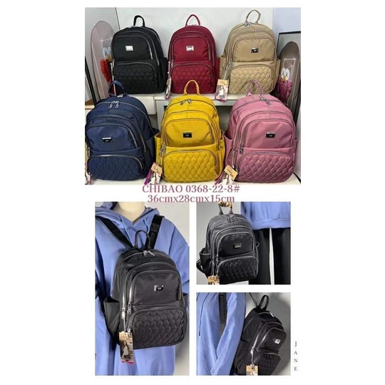 Tas Ransel Chibao 0368-22 Bahan kanvas. Tas Wanita Tas Ransel Wanita Import Tas Chibao Ransel BEST SELLER TERBARU BISA BAYAR DITEMPAT.!!!!