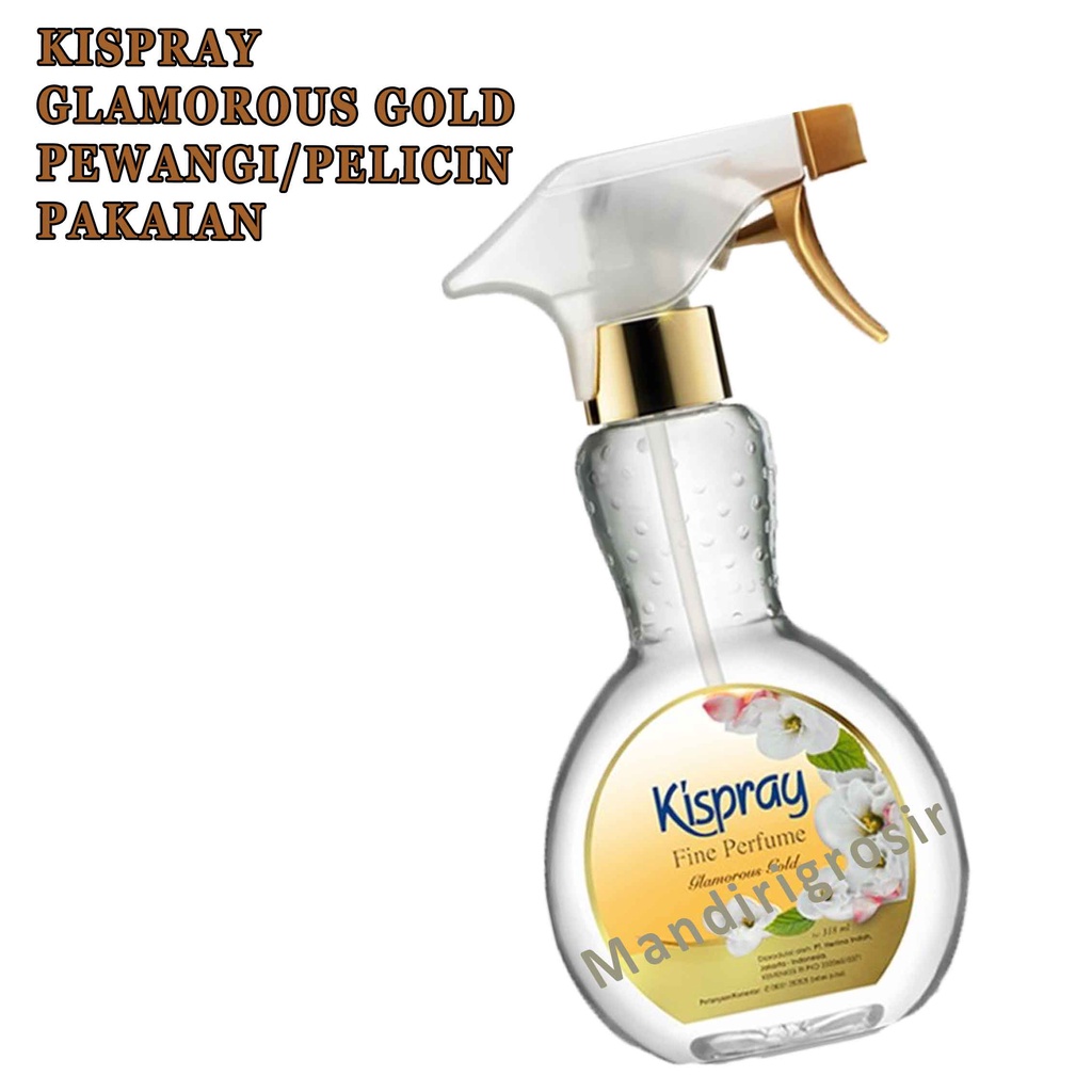Kispray Perfume Glamorous Gold* Kispray Botol* Pewangi Pelicin