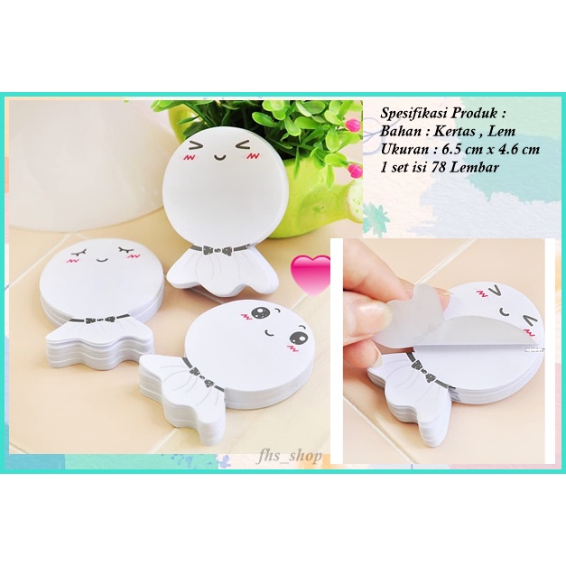 

Sticky Notes Lucu Sticky Note Kertas Memo Buku Tulis Sticky Notes Aesthetic Teru Teru Bozu