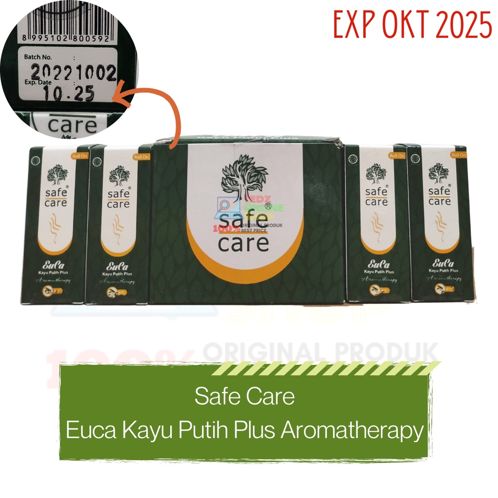 Safe Care Euca Kayu Putih Plus Aromatherapy