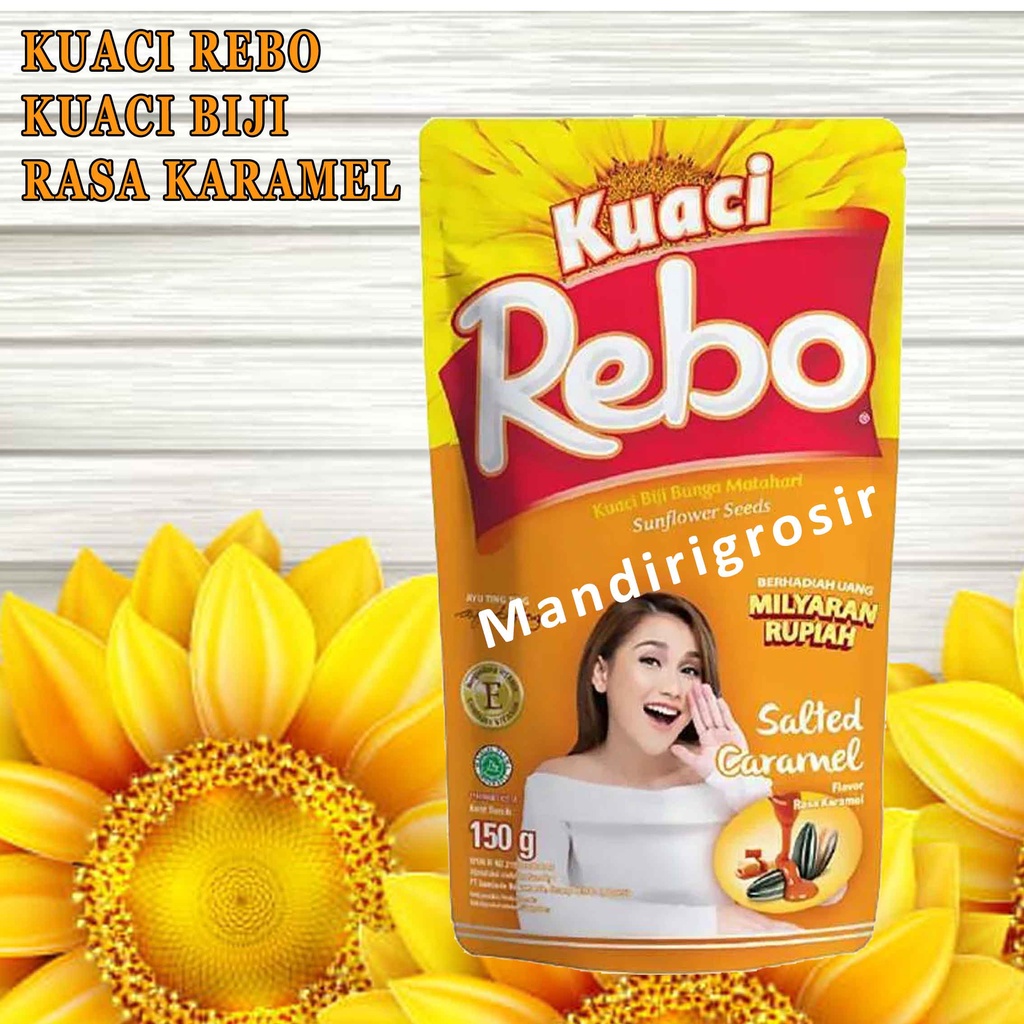 KUACI REBO SALTED CARAMEL FLAVOR 150g