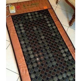 matras terapi kesehatan panas batu giok jangsu Asli