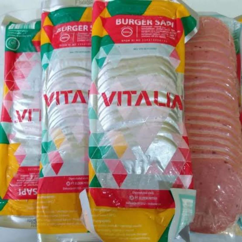 

Vitalia beef burger isi 20 murah