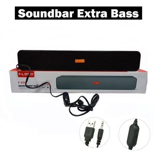 Trend-SPEAKER SOUNDBAR LAPTOP | PC / GAMING SUPER BASS PORTABLE F-550