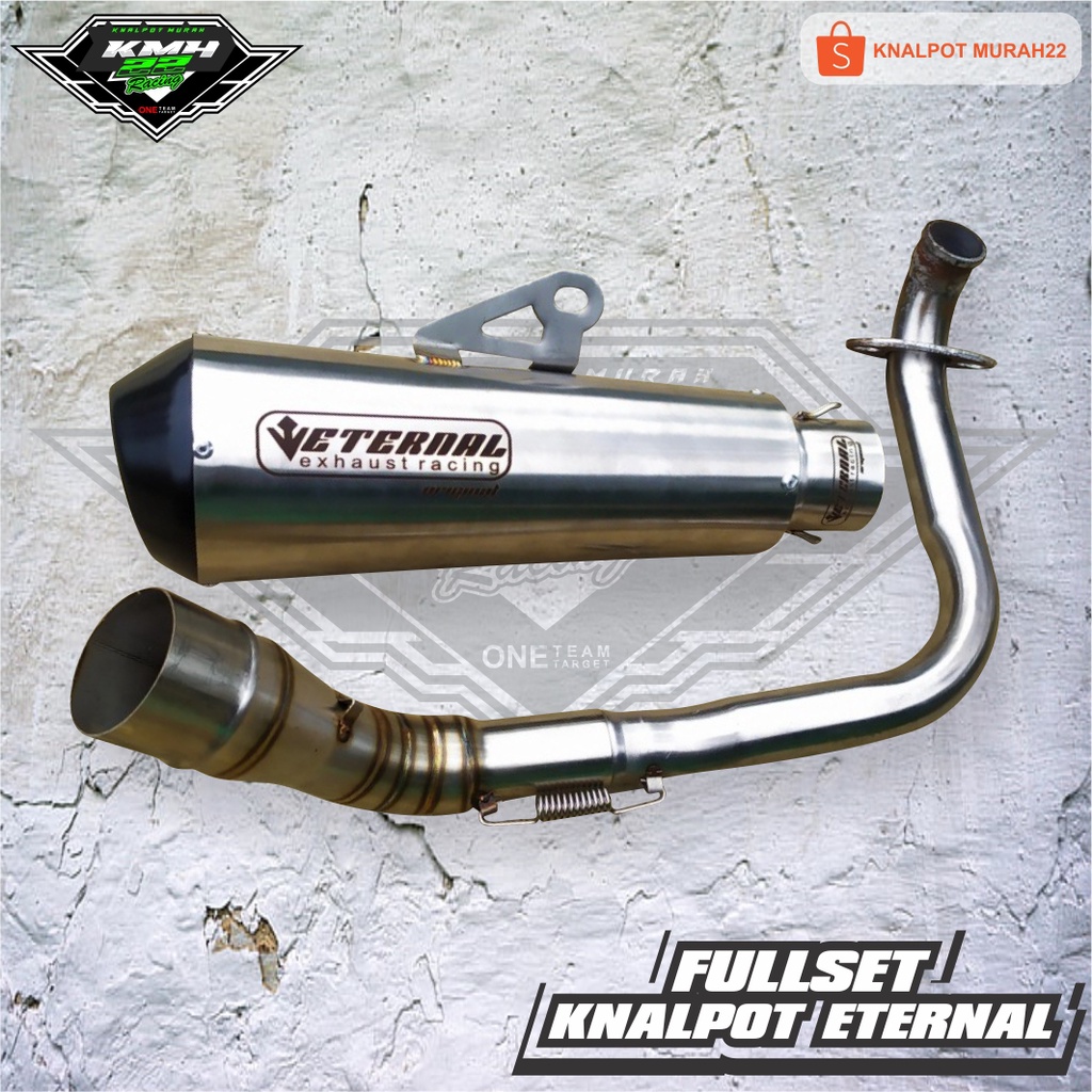 Knalpot Racing Fullset Eternal Nmax Aerox Pcx Vario