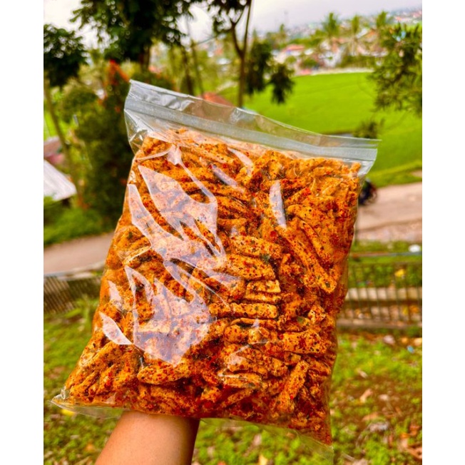 

BASRENG VIRAL PEDAS DAUN JERUK 500GR