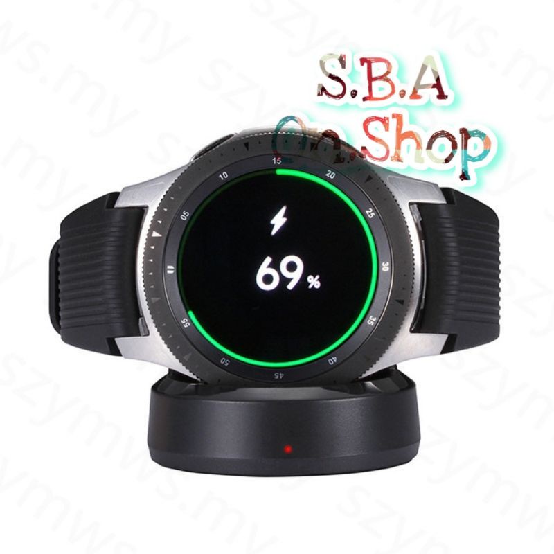 Charger Dock Usb Kabel Cas Casan Charge Samsung Galaxy Watch 46mm Sm R800 Cas Chargeran Jam Tangan S