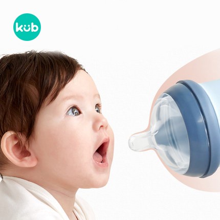 KUB Cool Silicone Baby Bottle 240ml - Botol Minum Anak