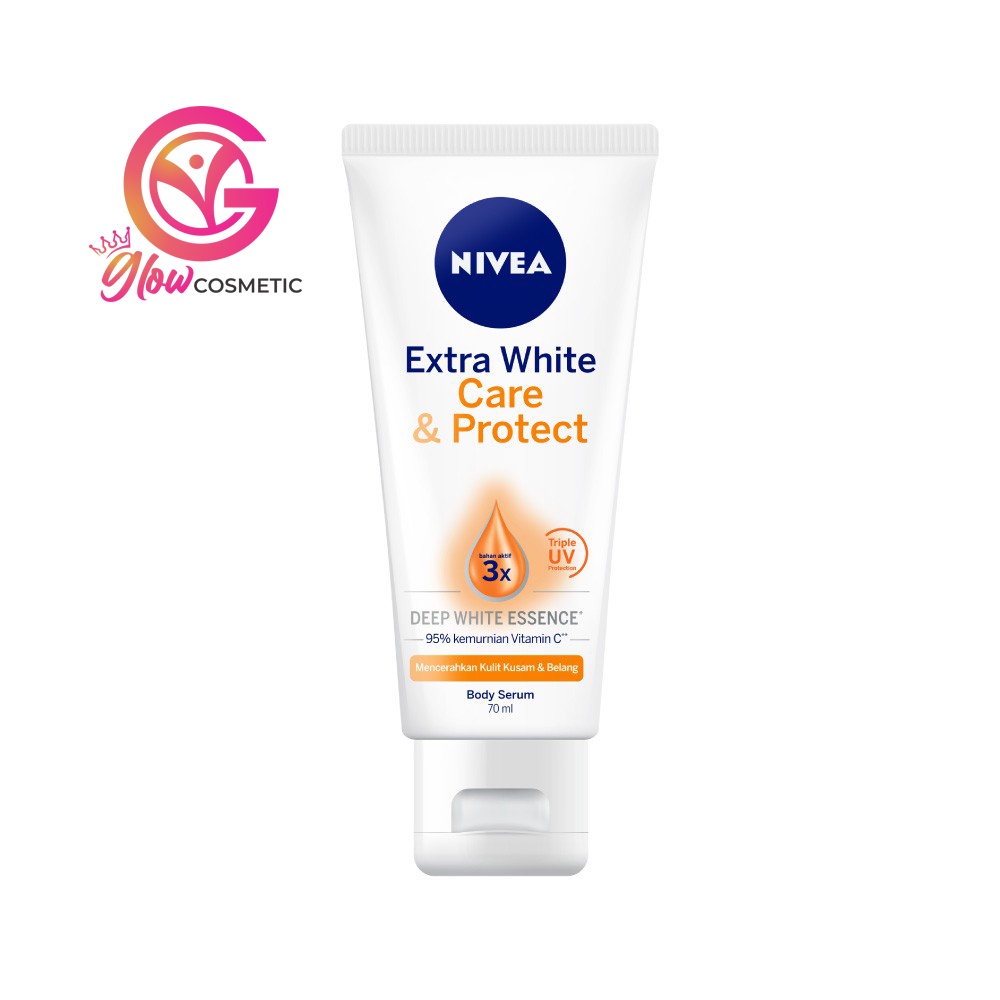 NIVEA EXTRA WHITE BODY SEUM CARE &amp; PROTECT 70ml