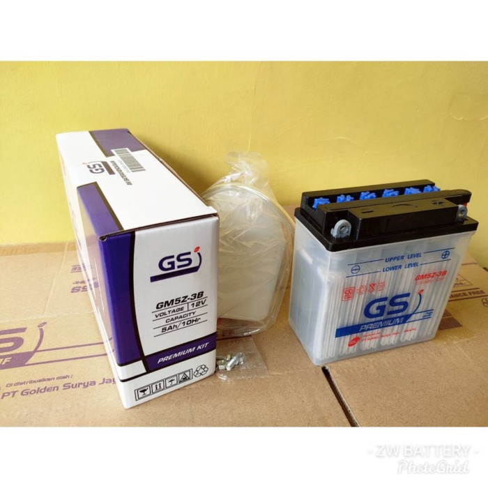 Aki Motor Yamaha Jupiter Z Burhan GM5Z-3B Aki Basah