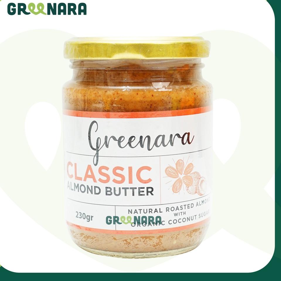 

❈ Greenara Homemade - Classic Almond Butter / Selai Almond ✩