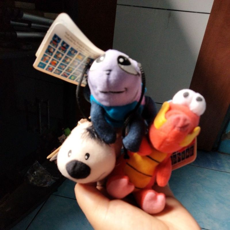 boneka kecil Disney mcd hewan Mulan little brother cri kee mushu