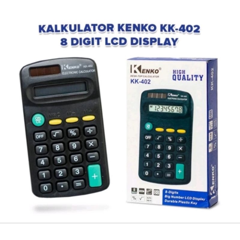

Kalkulator Kenko KK 402 Mini Calculator