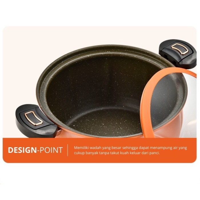 Panci Presto 8L Pressure Cooker Berbentuk Labu #Original