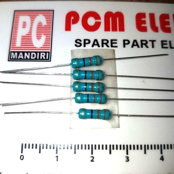 (20 pcs) Resistor 0,50 1/2 W 330ohm 330R pcmelektr812 Segera Beli
