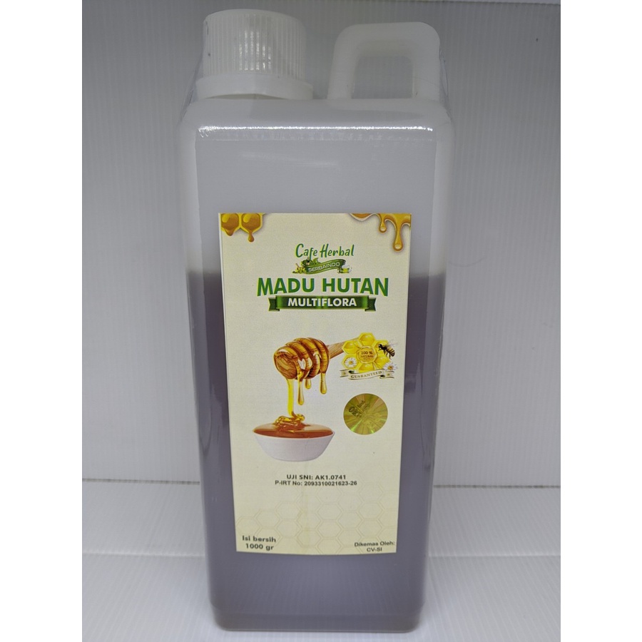 

Madu Hutan Multiflora 1000gr PIRT & HALAL