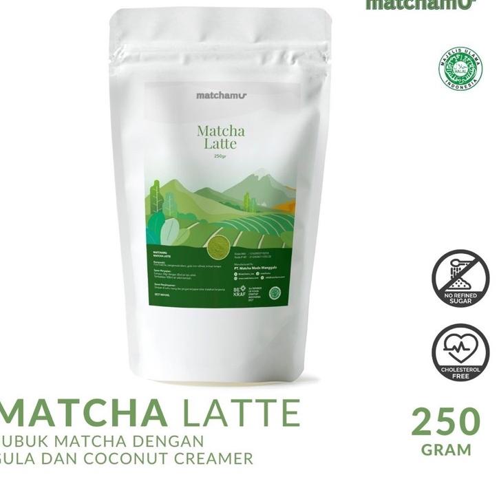 

♥ Matcha Latte 250 Gram - Matchamu ✧